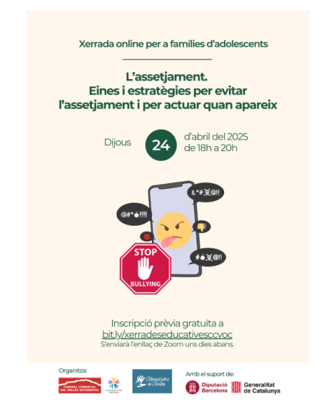 Xerrada per a famílies d’adolescents