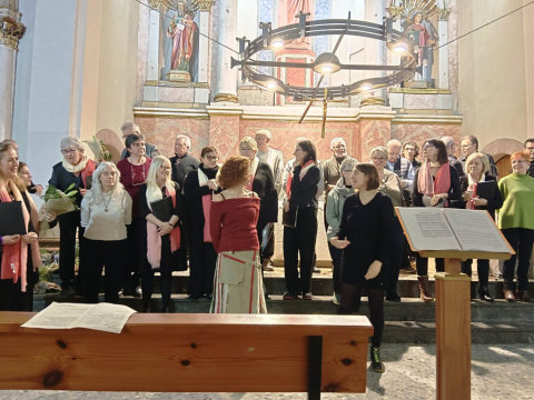 Concert del Cor de Vacarisses i el Cor Harmonis de Monistrol